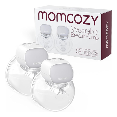 Momcozy S9 Pro - Extractor De Leche Manos Libres, Extractor