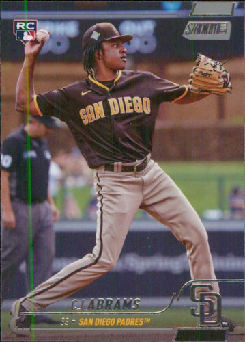 2022 Stadium Club 31 Cj Abrams Rc Novato San Diego Padres Ml