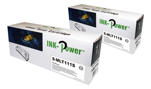 2 Toner Para Samsung Mlt111s 111s Ink-power 