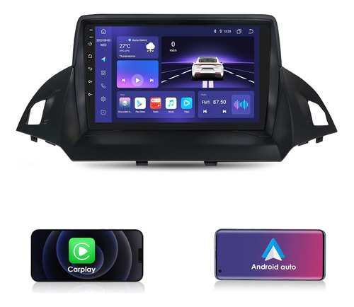 Estéreo Android Ford Escape 2018 Carplay & Android Auto