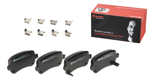 Balatas Traseras Oe: B0698451f Dodge P11032n Brembo