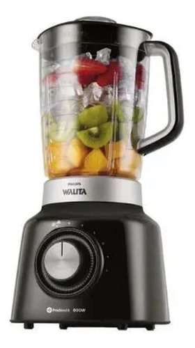 Liquidificador portátil Philips Walita Viva Collection RI2131 2.4 L preto com jarra de tritan 127V