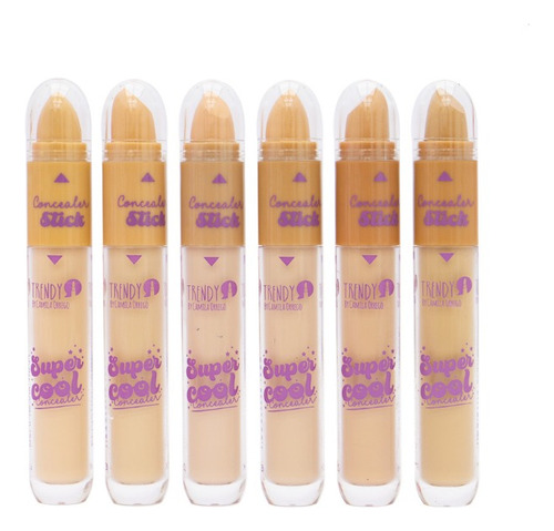 Corrector Doble Liquido Y Barra Super Cool Trendy