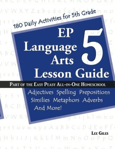 Book : Ep Language Arts 5 Lesson Guide Part Of The Easy...