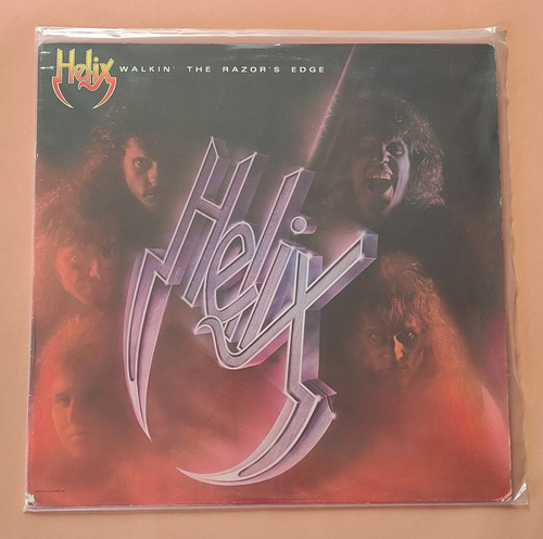 Vinilo - Helix, Walkin' The Razor's Edge