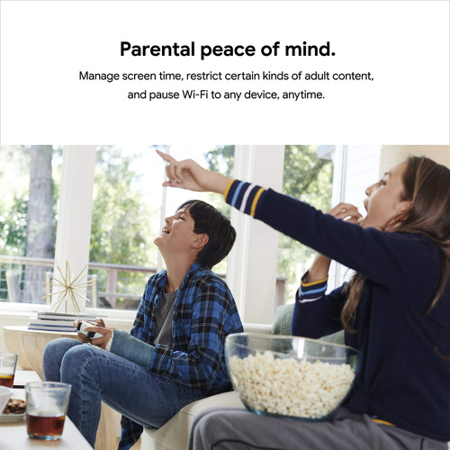 Sistema Wi-fi Google Nest Wifi Pack 2 Con Extensor