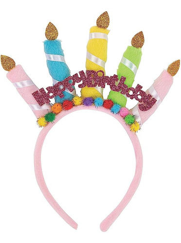 Fun Diadema Para Velas Cumpleaños Con Diseño Velas Pieza