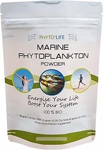 Polvo De Fitoplancton Marino Con Omega 3 60 Gramos