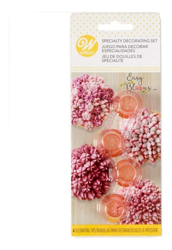 Imagen 2 de 5 de Picos Rusos Mini Set X 4 Wilton Pico Reposteria Titanweb