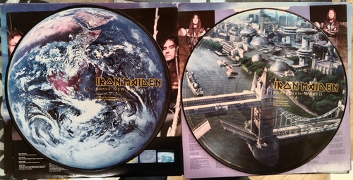 Iron Maiden - Brave New World 2lps Vinil Picturediscs 1ed Uk