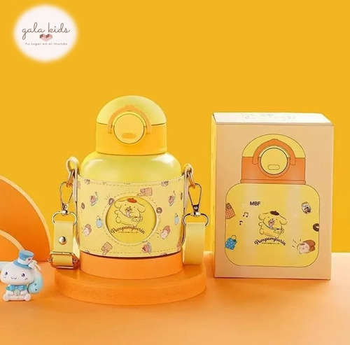 Hermosas Tazas Termo Con Correa Kitty Kuromi Cinnamoroll