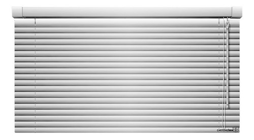 Persiana Horizontal Tamanho 220x140 Cm Alumínio