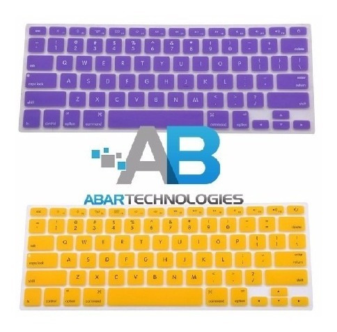 Protector Teclado Macbook Pro 13 15 Y Air 13 Usa Us