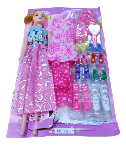 Linda Muñeca Para Niñas Con Accesorios