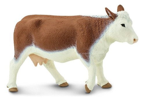 Vaca Hereford Figura De Colección Safari