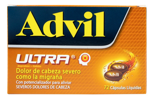 Advil Ultra 72 Cápsulas Blandas