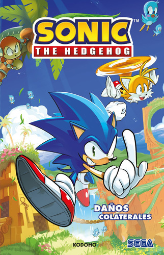 Sonic The Hedgehog Vol. 01: Daños Colaterales  (biblioteca Super Kodomo), De Flynn, Ian., Vol. 0. Editorial Ecc Ediciones, Tapa Blanda En Español, 2023