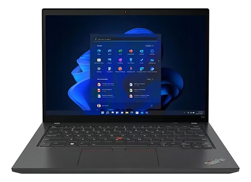 Notebook Lenovo ThinkPad ThinkPad T14 Gen 3 (Intel) 14", Intel Core i7 i7-1255U 16GB de RAM 512GB SSD, Integrated Intel Iris Xe Graphics functions as UHD Graphics 60 Hz 1920x1200px Windows 11 Pro