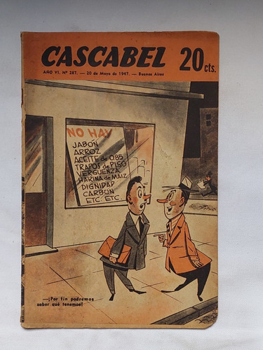 Cascabel / N° 287 / 1947 / Peronismo