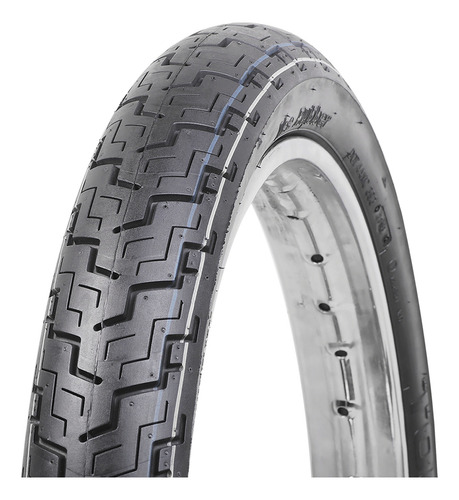 Llanta Delantera Para Moto Vee Rubber Custom Chopper Vrm-393f Sin Cámara De 110/90-18 H 67 X 1 Unidad