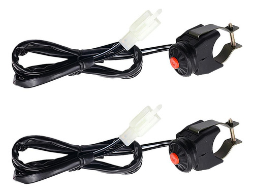 2 Pcs 7/8 Scooter Atv Bocina De Motocicleta Encendido