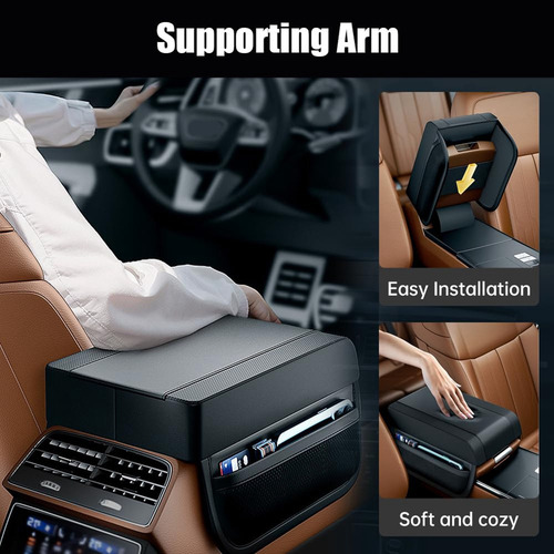 Cojín De Reposabrazos Universal Para Coche, Nuevo