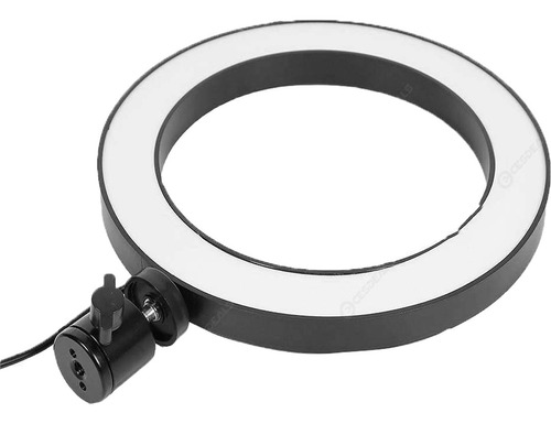 Imagen 3 de 3 de Aro De Luz Fotografico 10 Pulgadas Tripode Soporte Celular