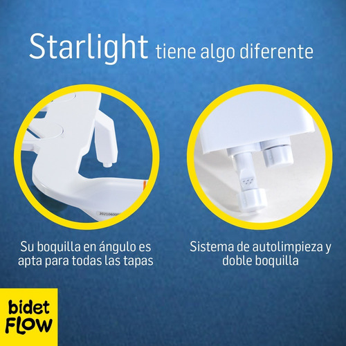 Imagen 5 de 10 de Bidet De Mano Para Inodoro Duchador Bidet Portatil Stalight!