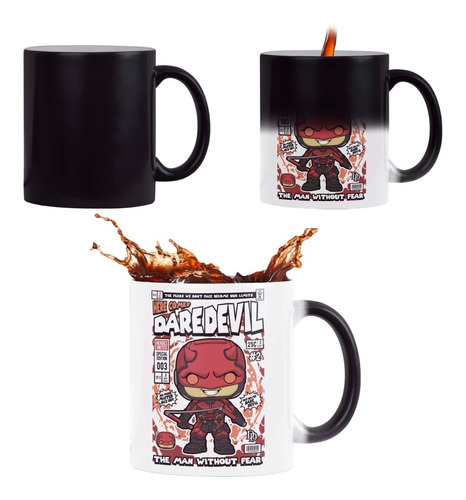 Taza Mágica Daredevil Super Heroes