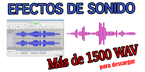 Más De 1500 Efectos De Sonido Wav