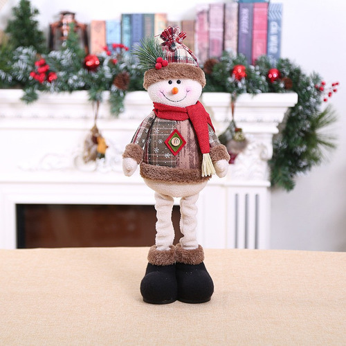 * Decoración Navideña Con Forma De Muñeco De Nieve Con Forma