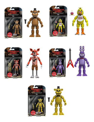 Figuras De Acción Funko Five Nights At Freddy's De 5 Pulgada