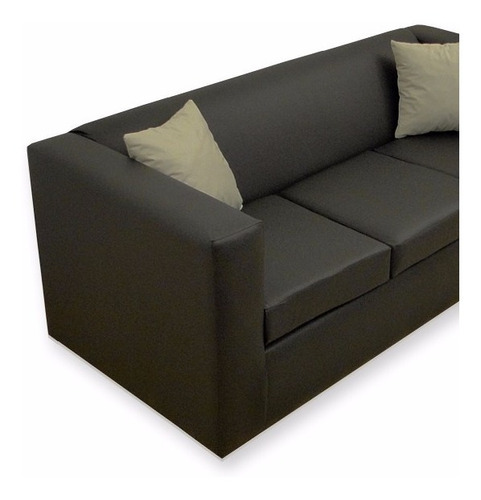 Sillon Sofa Cubo Original 3 Cuerpos En Ecocuero Fullconfort