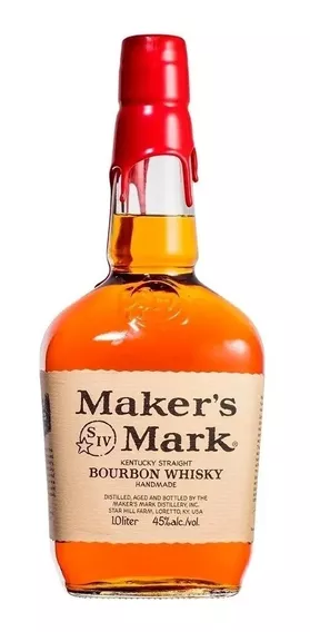 Whisky Maker's Mark Bourbon De 1 Litro Importado Original.