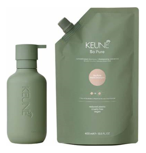 Keune Shampoo + Condi + Mask So Pure Polish