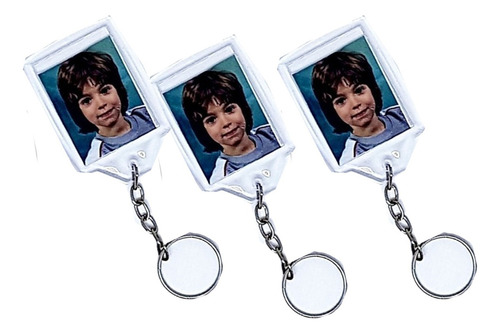 Chaveiro Acrílico 3x4 Para Personalizar 100 Unidades 24 Hs