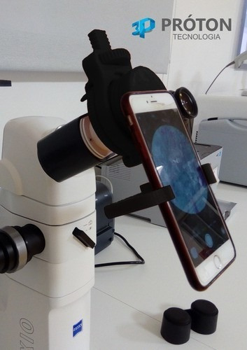 Adaptador Suporte Universal Celular Microscópio Telescópio