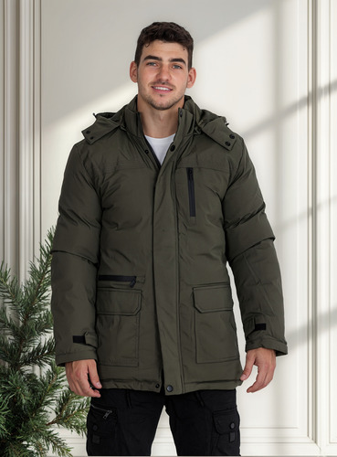 Campera Alaska Para Hombre - Walk, Estilo Y Confort
