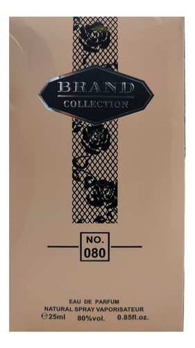 Perfume Brand Collection N.080 Eau De Parfum 25ml