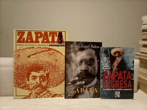 Libro. Zapata Iconografía Más Dos De Emiliano Zapata 