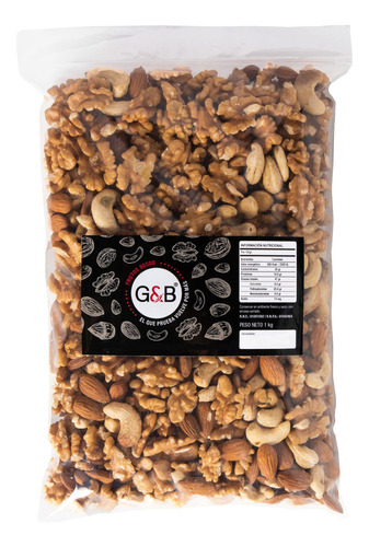 Mix De Frutos Secos Premium X 1 Kg - G & B