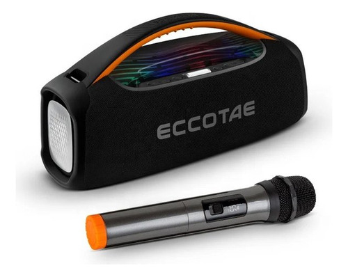 Parlante Altavoz Inalámbrico Portátil Con Micrófono Rgb