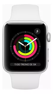 Apple Watch Series 3 42mm Caixa Aço Inoxidável (gps+celular)