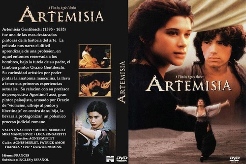 Artemisia - Agnès Merlet - Arte - Pintura - Dvd