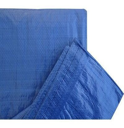 Imagem 4 de 6 de Lona Pesada 5x4 Azul Starfer Reforçado P/ Carro, Moto