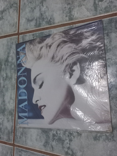 Lp Madonna True Blue Com Encarte+ Poster Excelente Estado