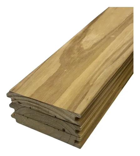 comprar Kit 3 Réguas Assoalho Madeira Pinus Anti-cupim 9,5x2x1 Metro