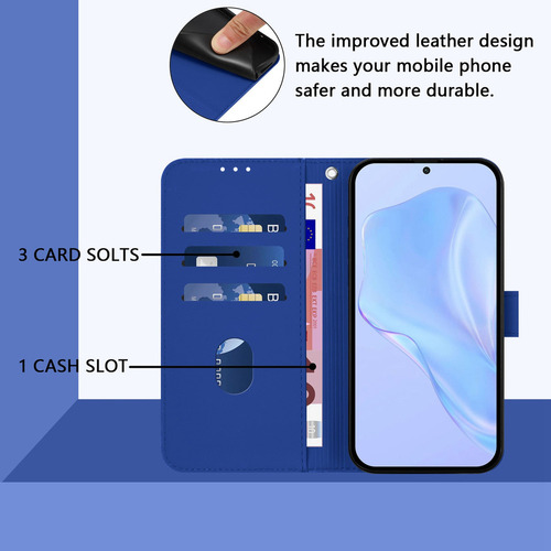 Funda De Piel Tipo Cartera For Teléfono Para Qukitel C51