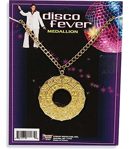 Medallon Disco Fever De Los 70