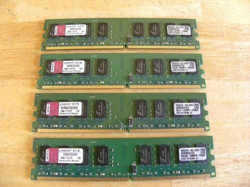 Memoria RAM 2GB 1 Kingston KVR667D2/2GR